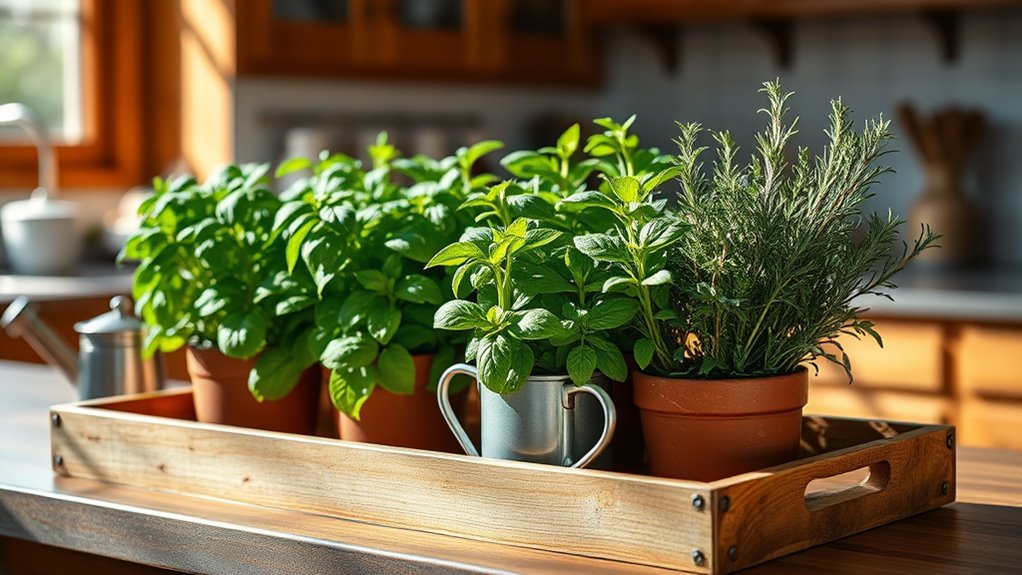 How to Grow Fresh Herbs on Your Kitchen Counter