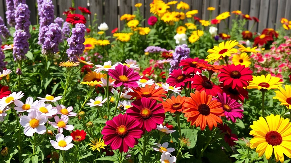 How to Plant a Flower Garden That Blooms All Year